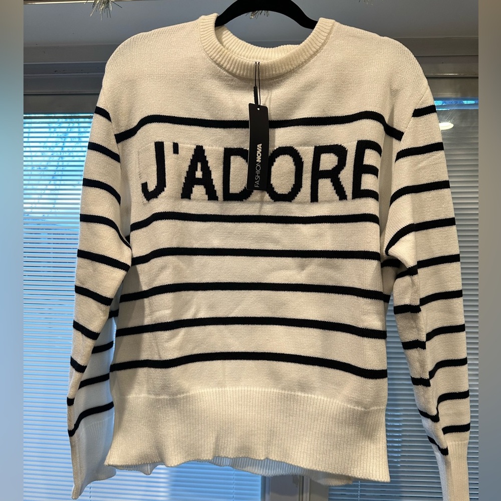 Fashion Nova J’Adore sweater